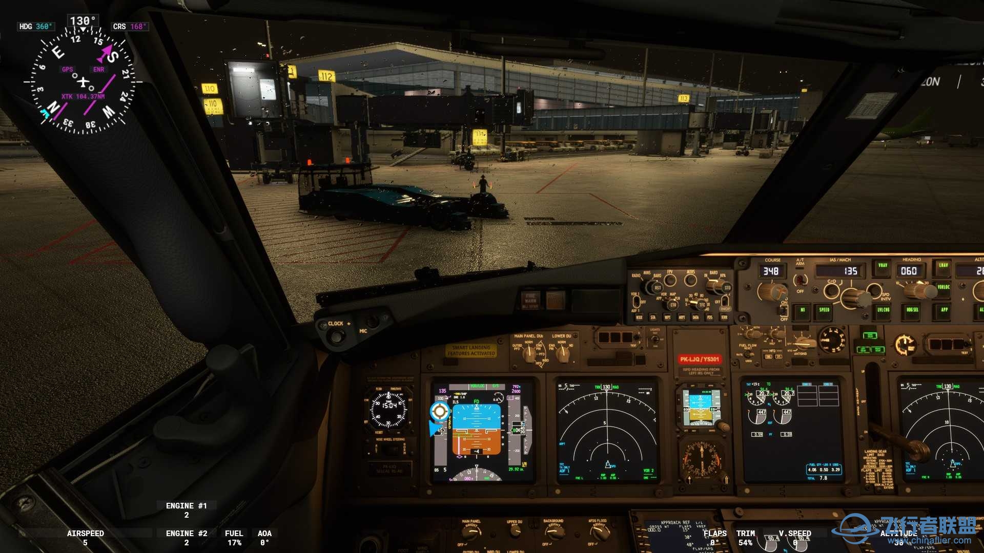 PMDG737来一波北京大兴到上海浦东-2 