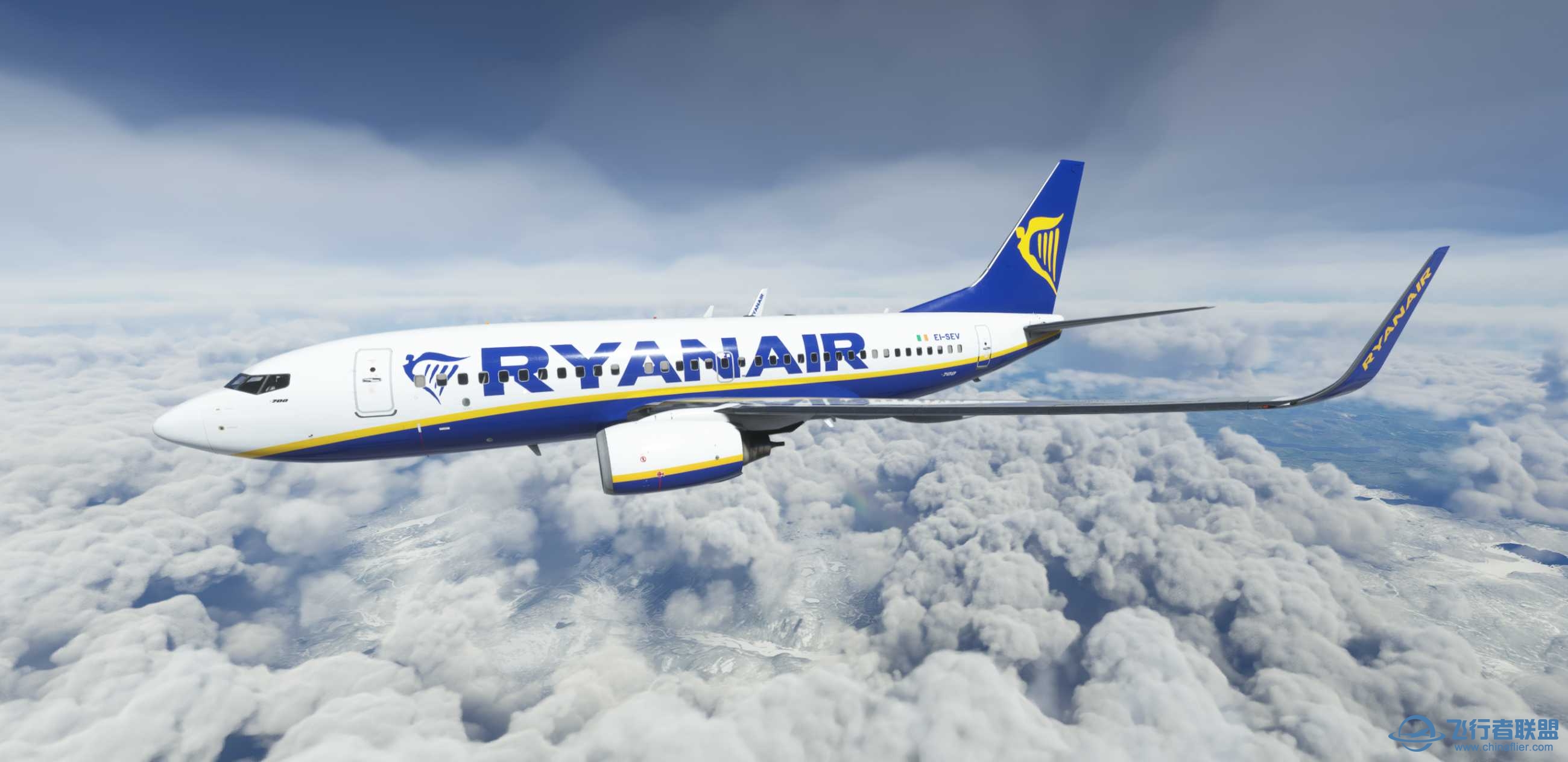 近日PMDG737一些飞行美图-7400 