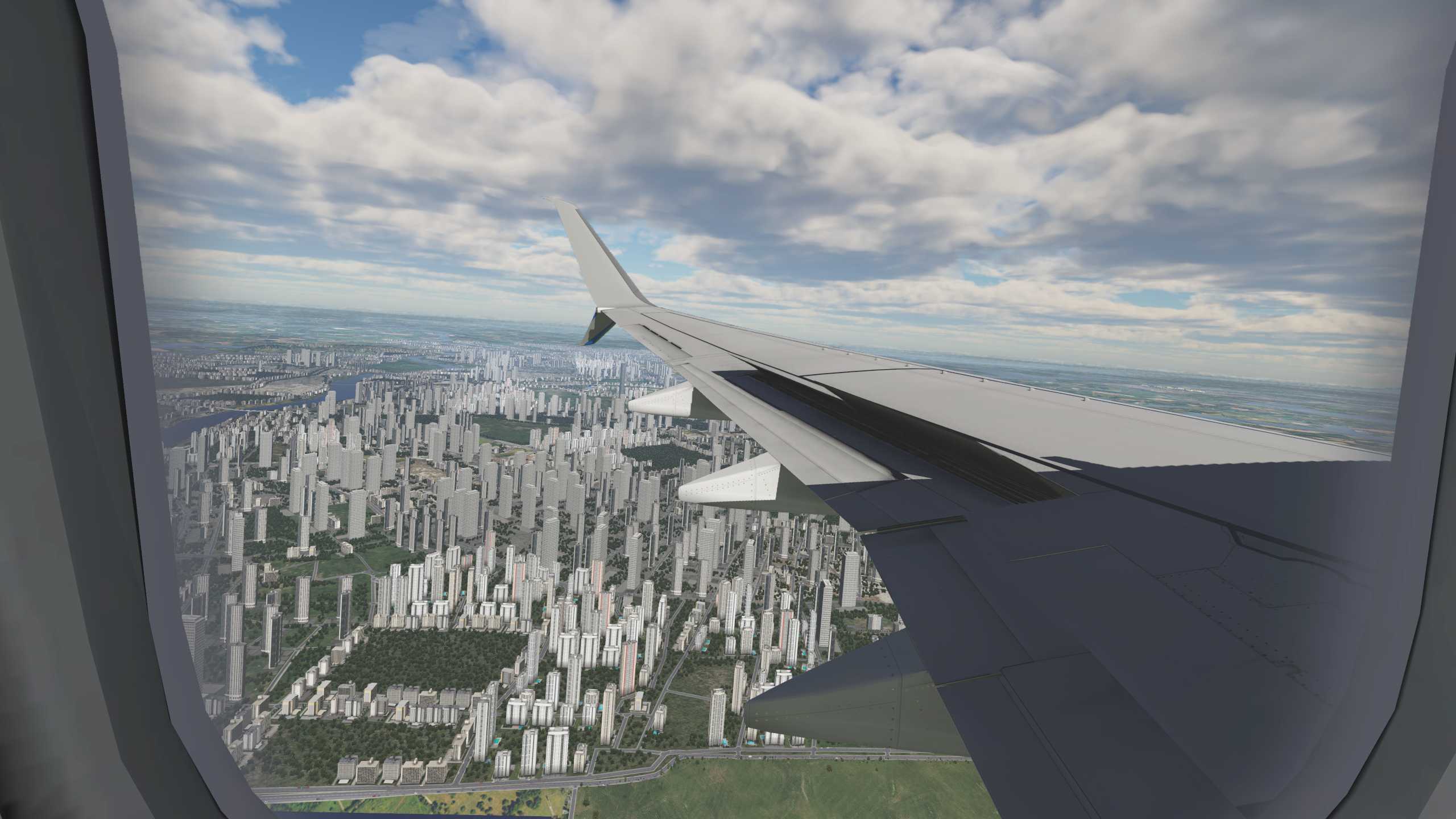 XP11 国内机场和城市地景---武汉（无卫星图）-9949 