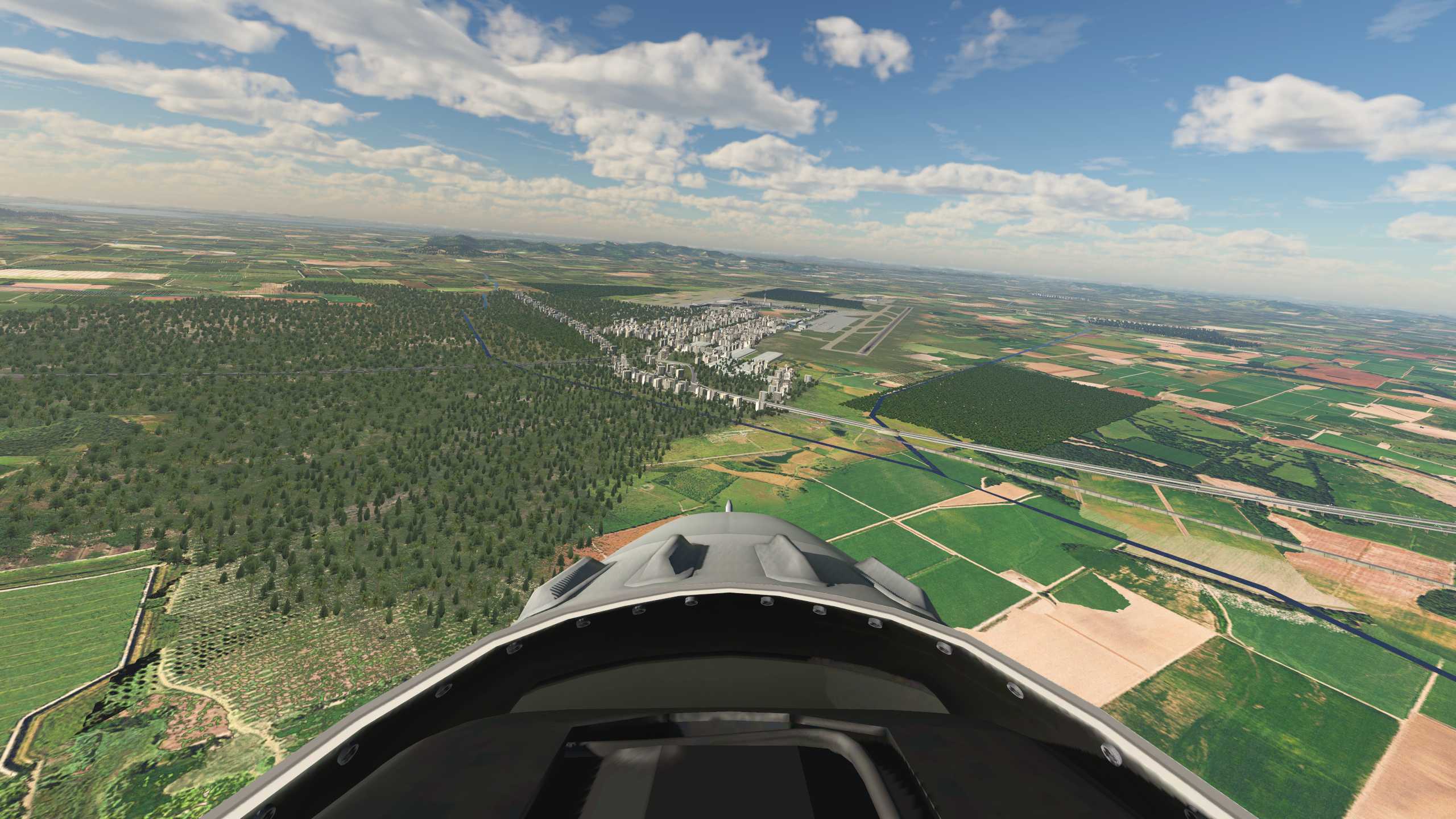 XP11 南京市中心那幢高楼居然是X-Plane大厦-4545 