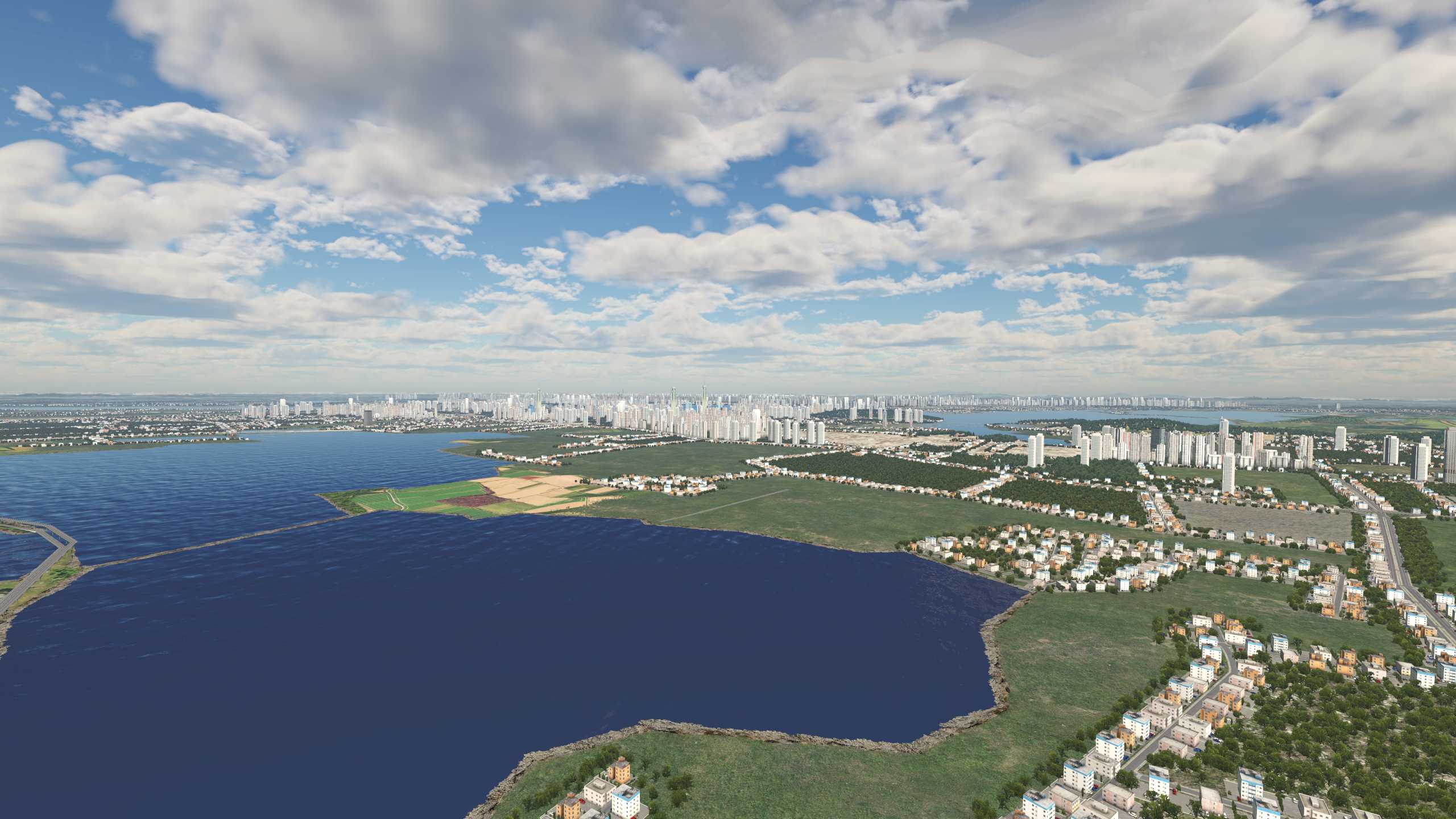 XP11 城市地景-----升级版武汉市-5413 