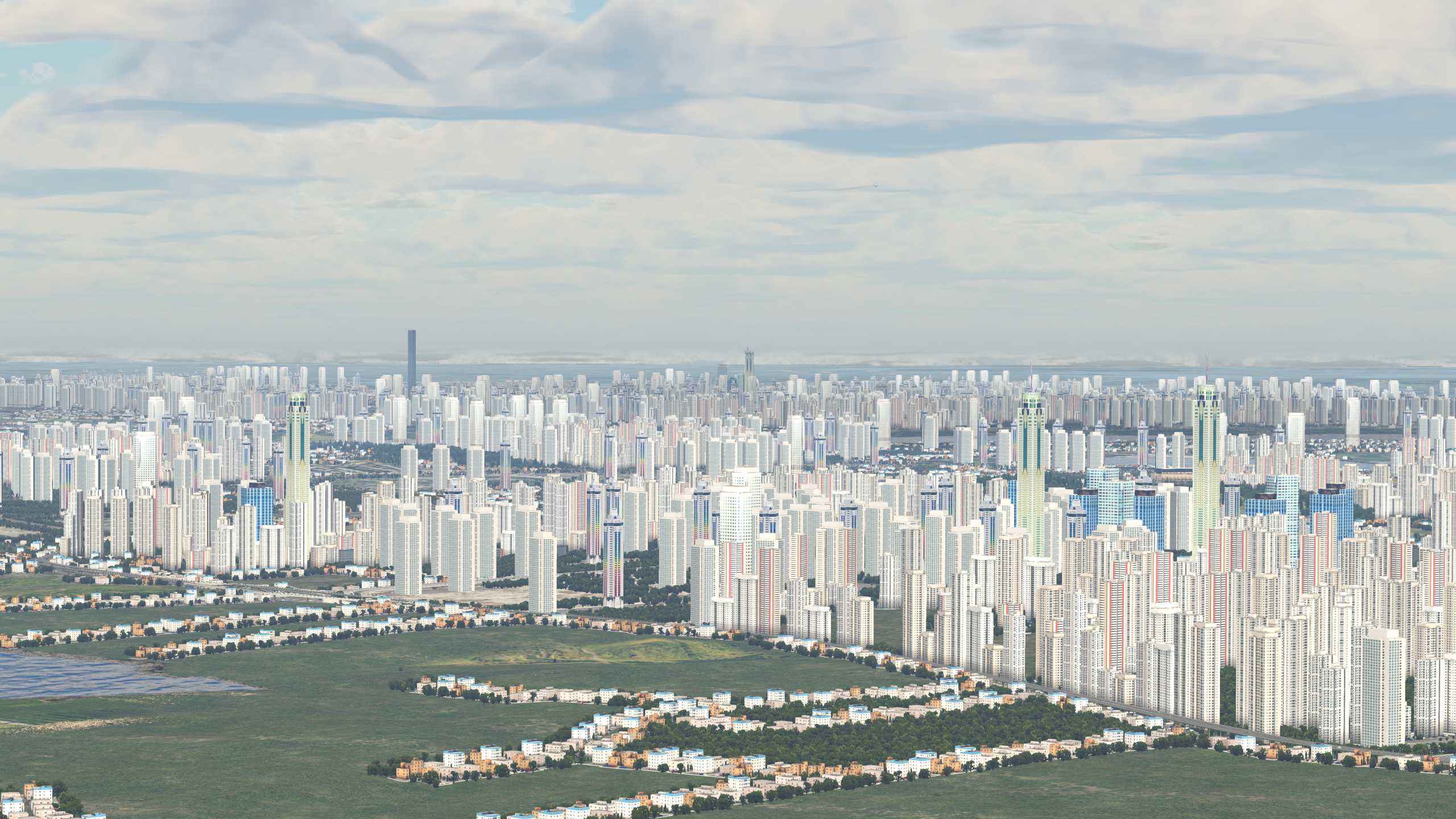 XP11 城市地景-----升级版武汉市-331 