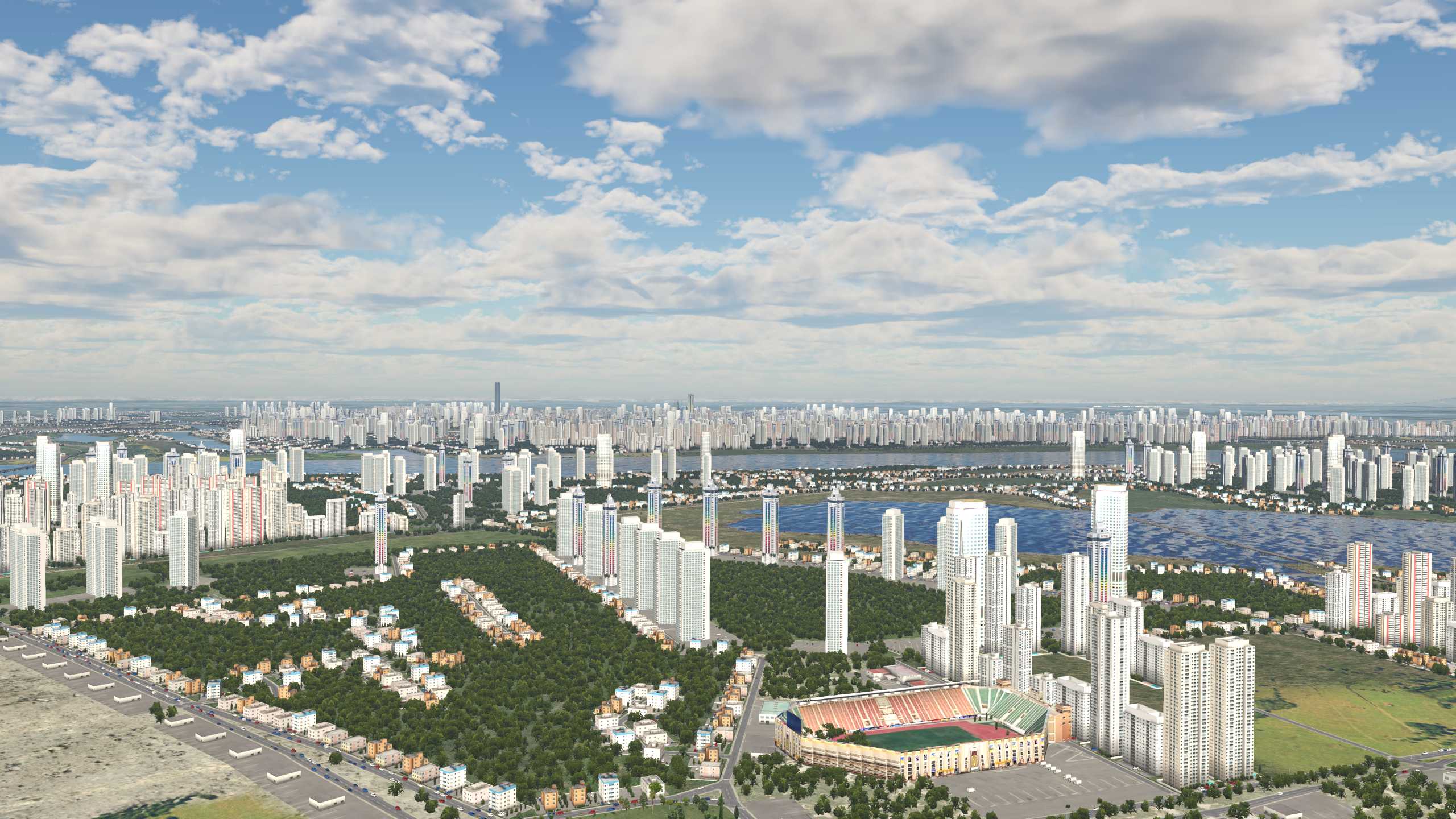 XP11 城市地景-----升级版武汉市-5594 