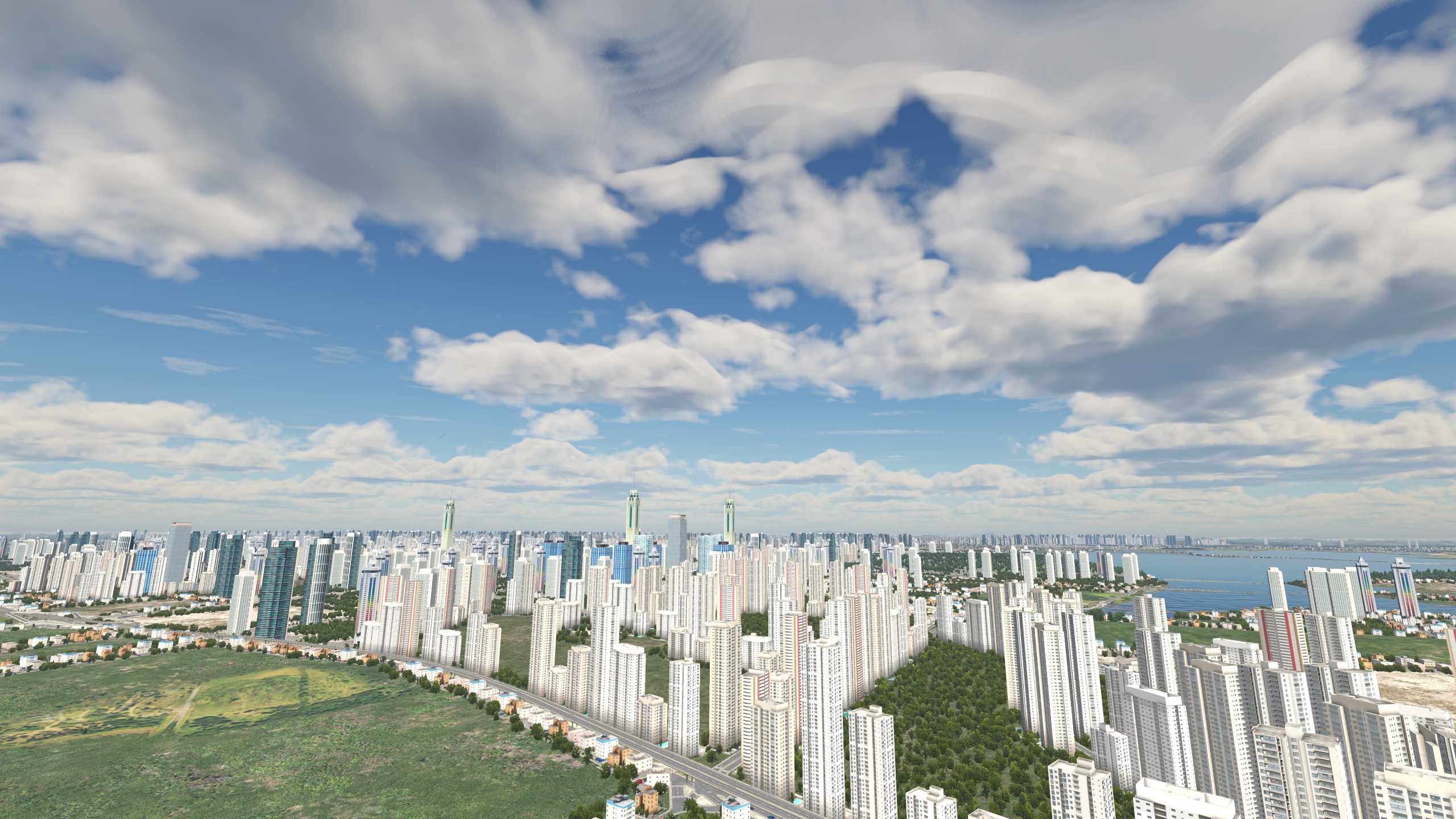 XP11 城市地景-----武汉市再次升级版-8043 