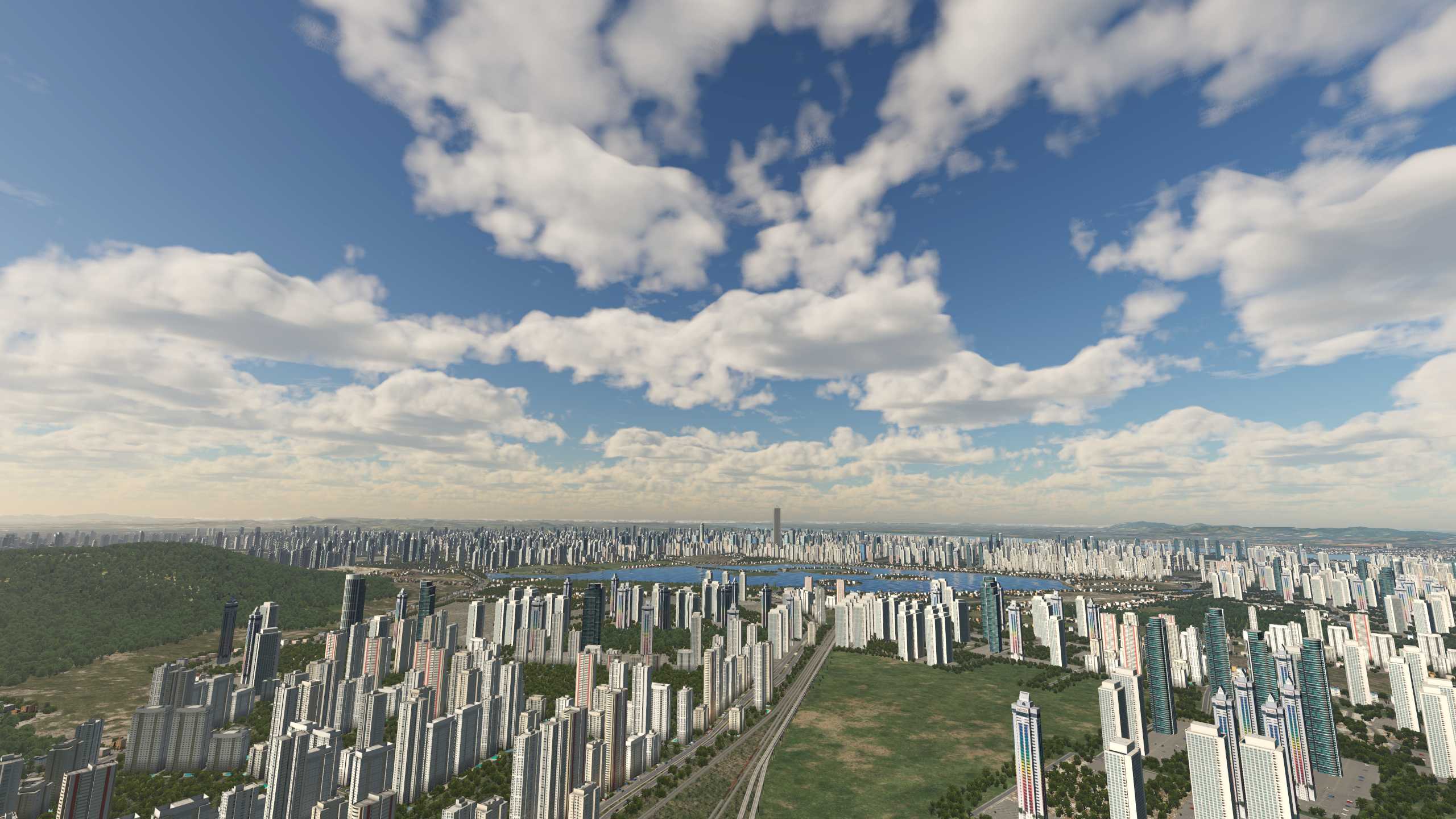 XP11 城市地景-----南京市升级效果（版本2）-5119 