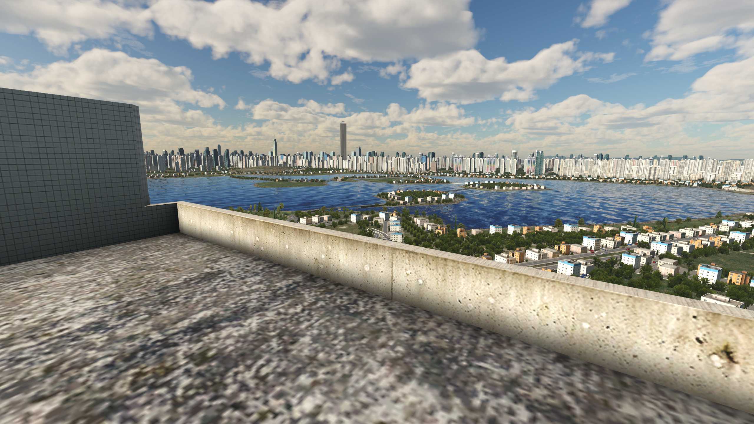 XP11 城市地景-----南京市升级效果（版本2）-3703 