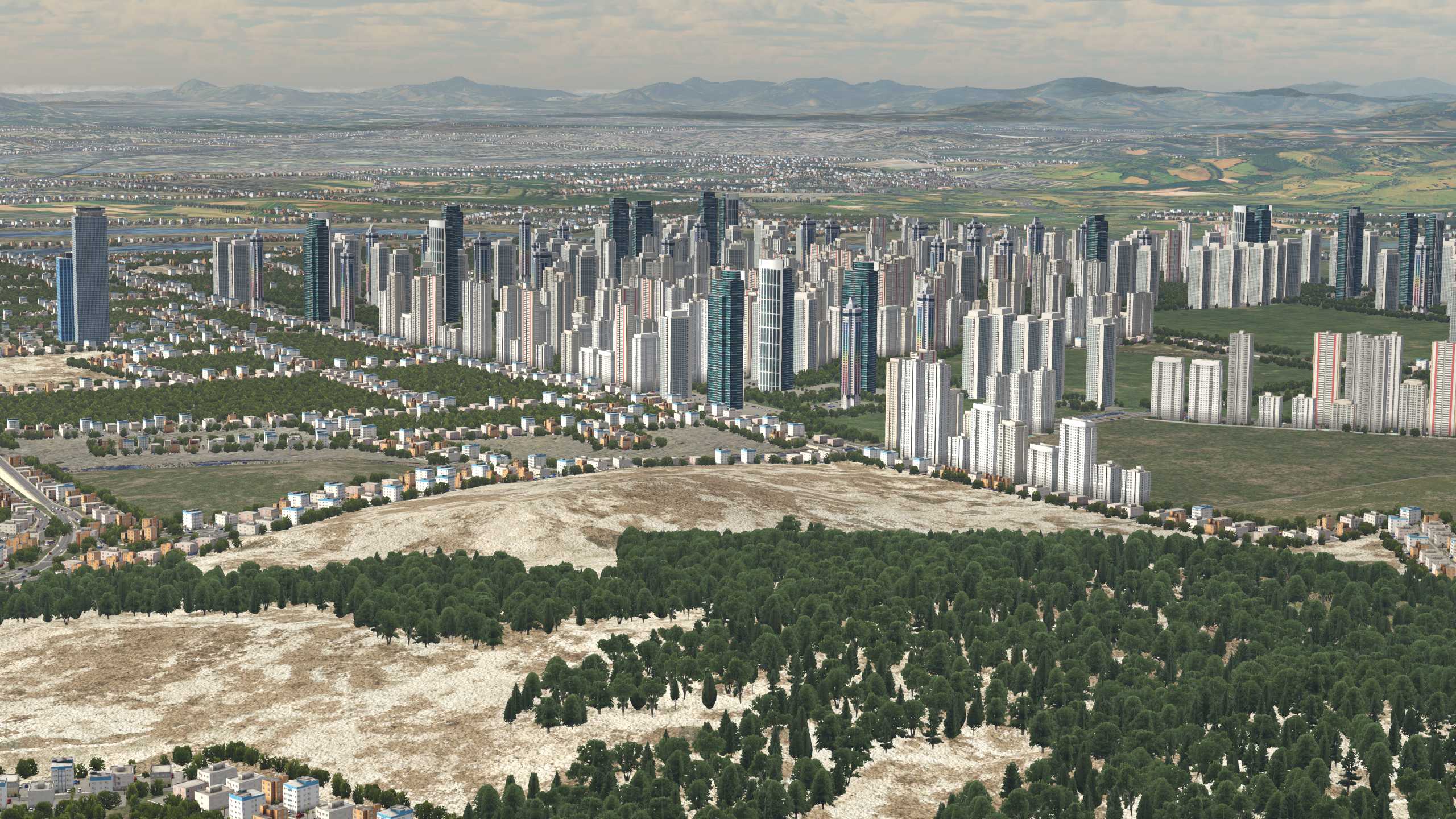 XP11 城市地景-----泉州效果-6223 