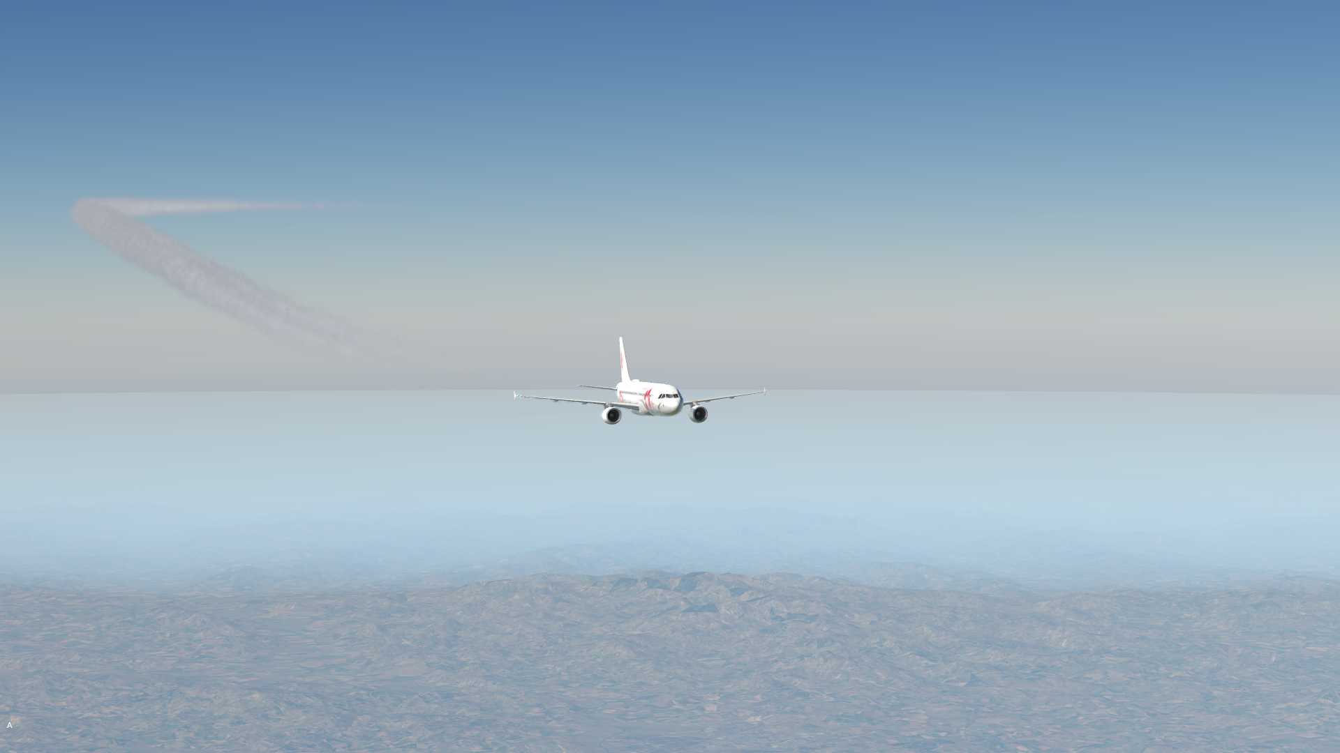 【X-Plane 11】黄昏接近时-543 