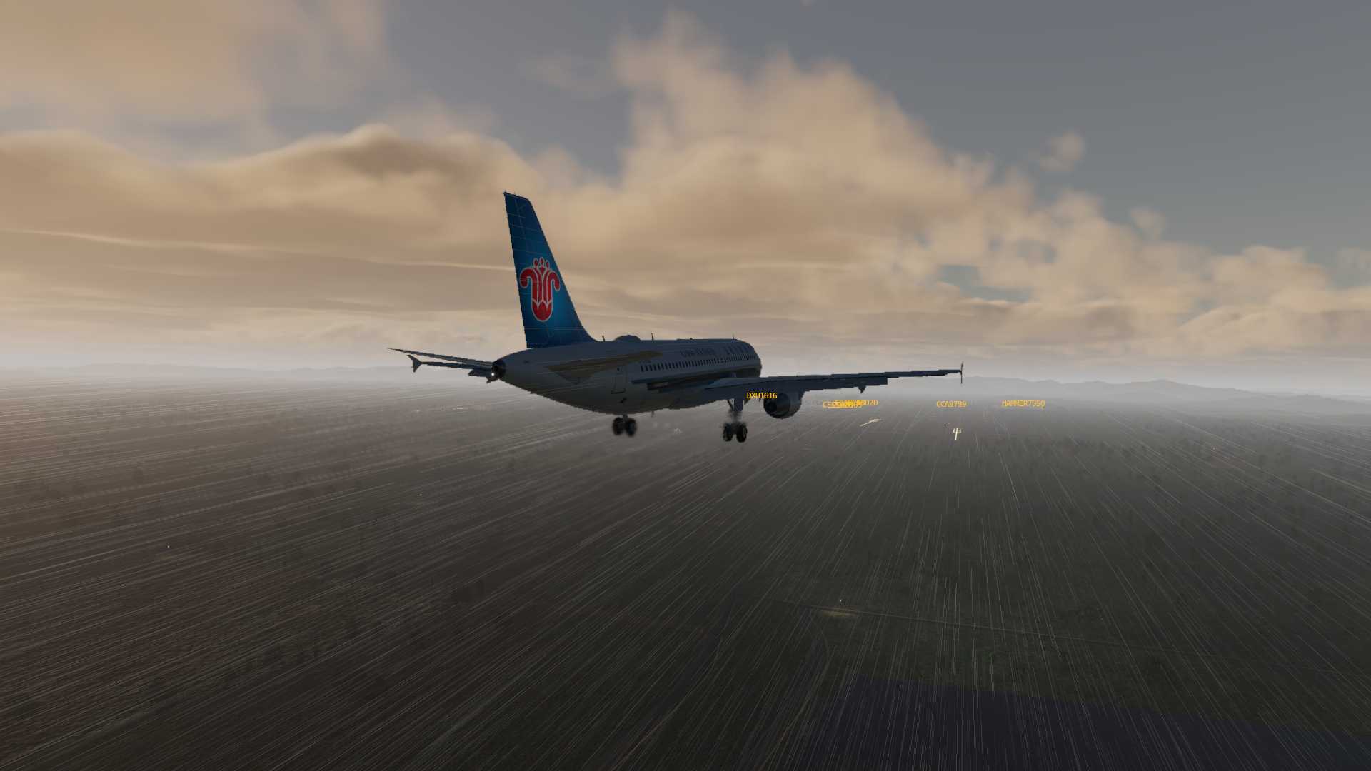 【X-Plane 11】黄昏接近时-5280 