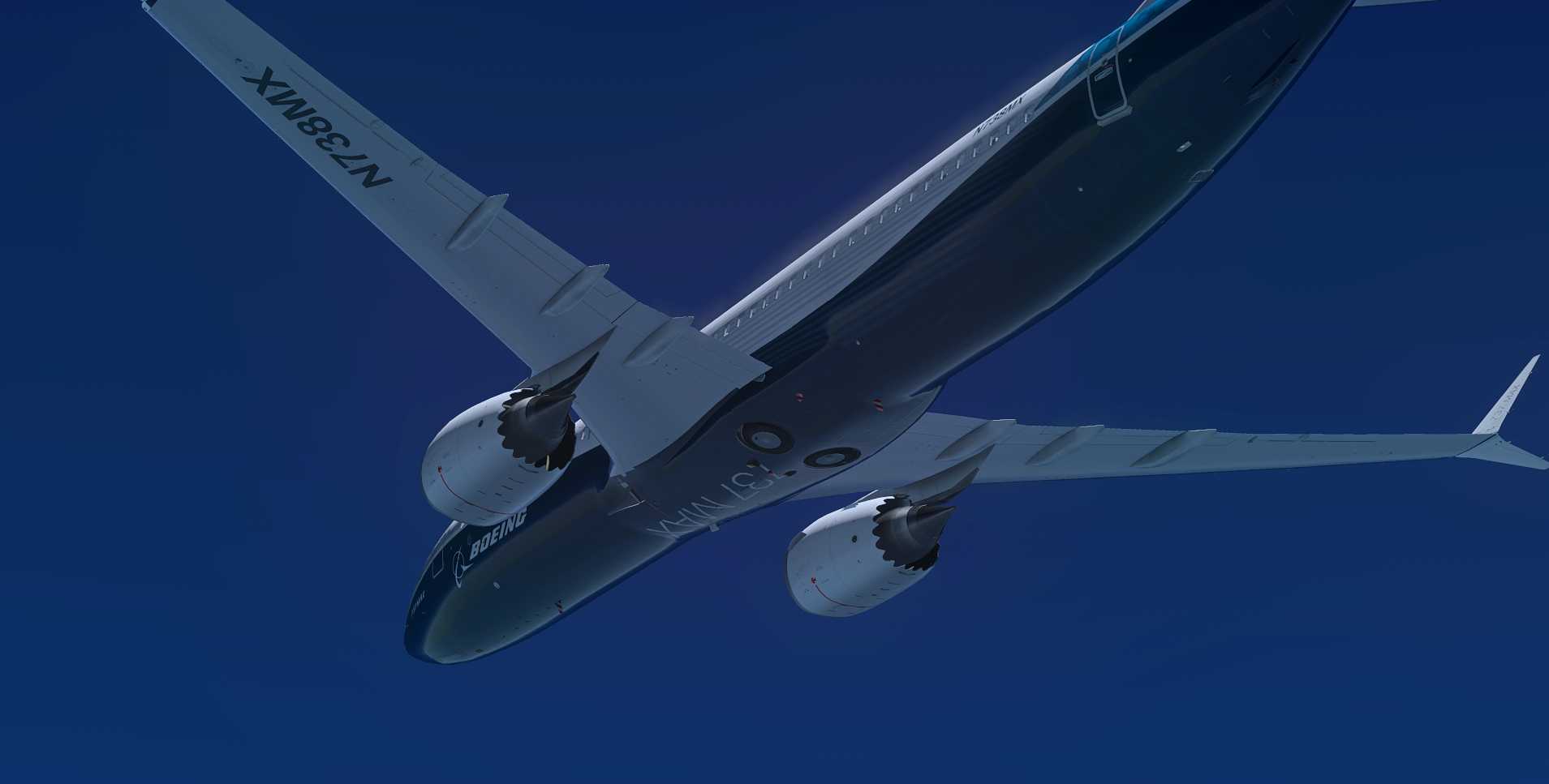 原厂涂装737 MAX 8 海口→澳门-8839 