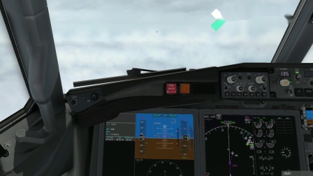 XPlane11 MAX8冷舱启动-8070 