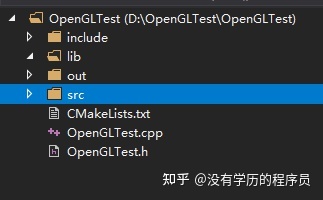 cmake搭建glad+glfw环境; IDE: visual studio 2019-7770 