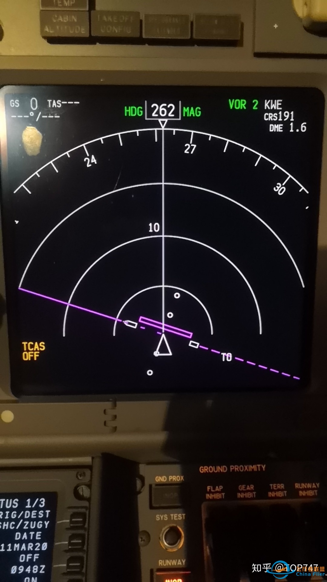 波音737-800的机载vor导航该如何使用?-400 