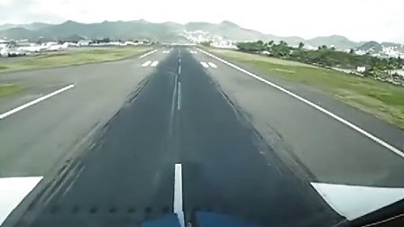 KLM 荷兰皇家航空波音747-400圣马丁岛朱莉安娜公主机场（TNCM）09跑道起飞驾驶舱录像-1957 