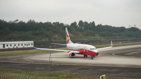 祥鹏航空波音730起飞，全程空管对话听说喝水都要花钱-477 