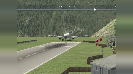 【Xplane11】波音738成功降落卢卡拉！世界最危险机场-4494 