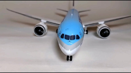 教你组装航空波音787-9梦幻客机，全套机身小巧精致-9054 