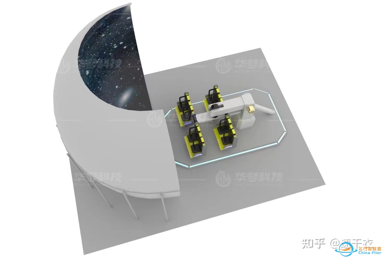 环幕轨道影院，可以享受不一样的观影体验-7603 