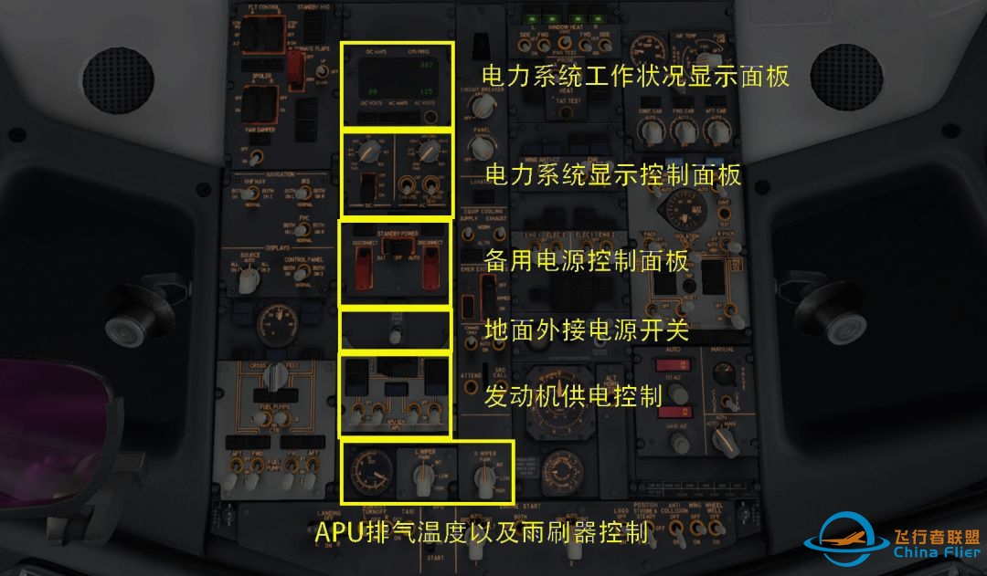 波音737-800驾驶舱面板详解-228 