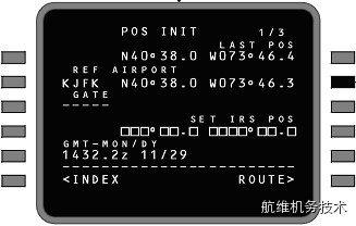 图文详解波音737NG飞机惯导校准的五种方法-4217 