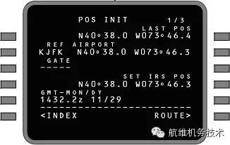 图文详解波音737NG飞机惯导校准的五种方法-4855 