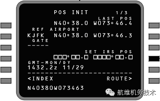 图文详解波音737NG飞机惯导校准的五种方法-1485 