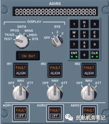 【系统原理】空客飞机ADIRU的校准-8050 