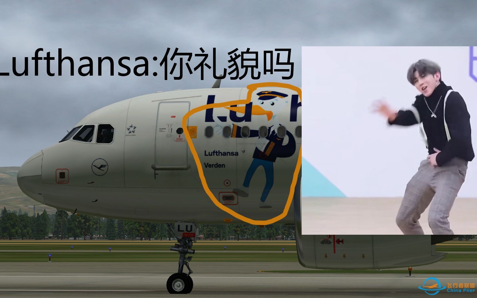 XPLANE11本来挺喜欢这个涂装的-9857 