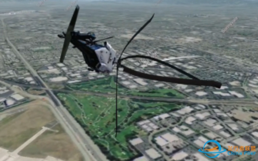 aerofly2023     黑鹰直升机的面条旋翼-4185 