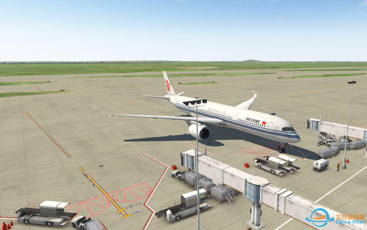 X-plane11 A350自由航线-4266 