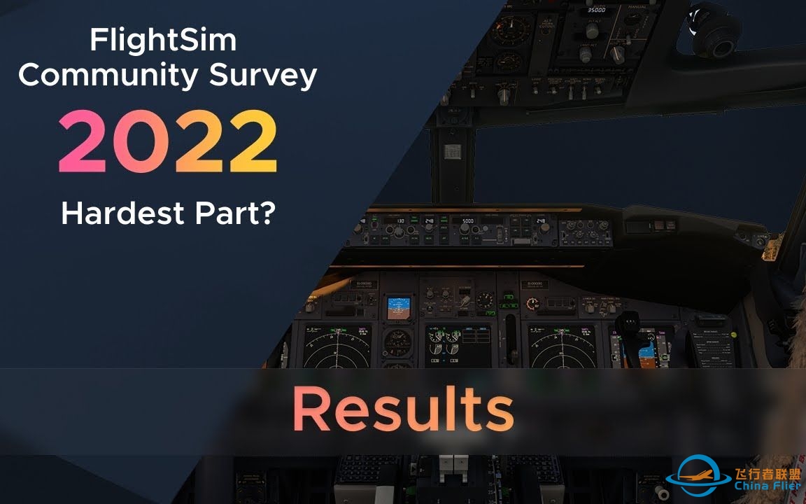 【Navigraph2022问卷调查】What Is the Hardest Part about Flight Simulation--8225 