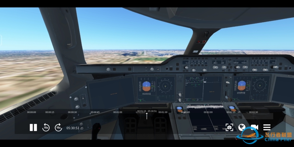 Infinite Flight A350着落-7331 