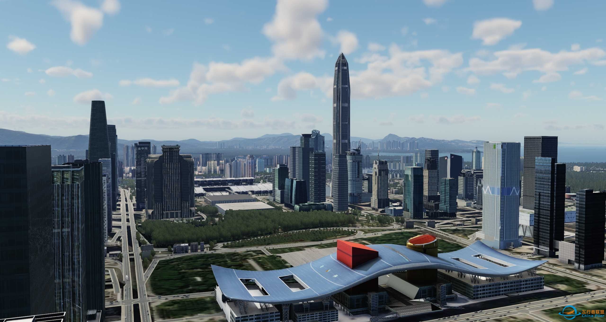 深圳城市地景 | 正式发售 | NSSxSS3D | X-Plane11/12-1545 