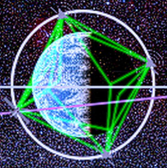 【坎巴拉技术帖】一箭四星(外切正方形探测卫星)-9714 