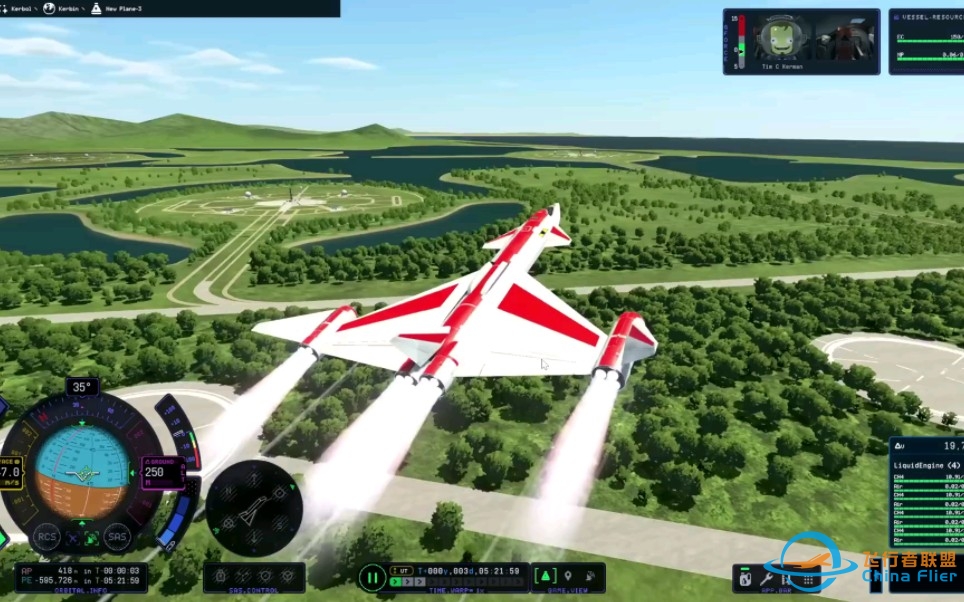 坎巴拉太空计划2，SSTO!单级入轨飞行器!-2961 