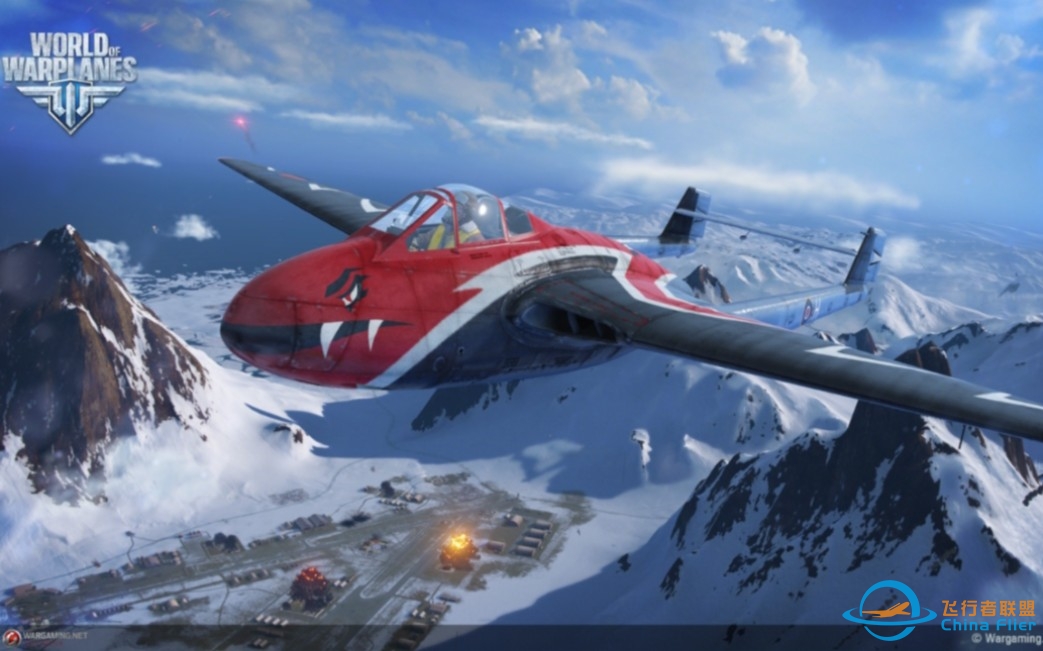 World of Warplanes 战机世界亚服英国DH.100 Vampire F.1-66 