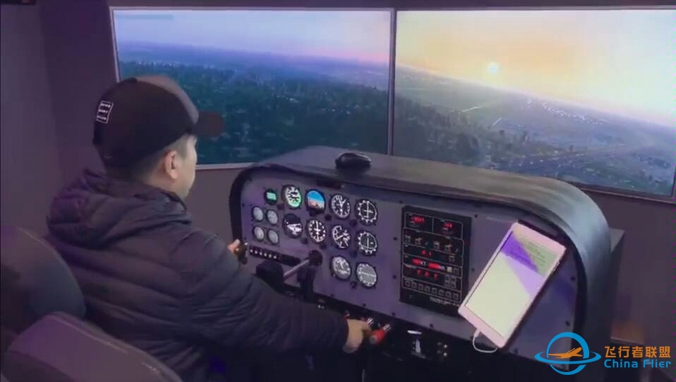 塞斯纳172，模拟机。X-plane 11。体验飞行来吧-1458 