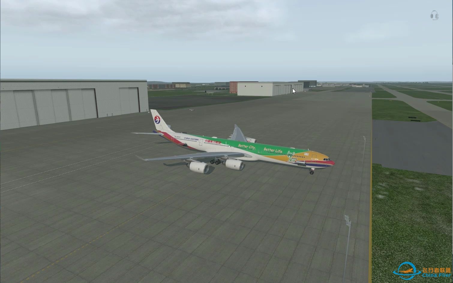 x-plane11  ToLiss  A346   EDDM-UUEE-7810 