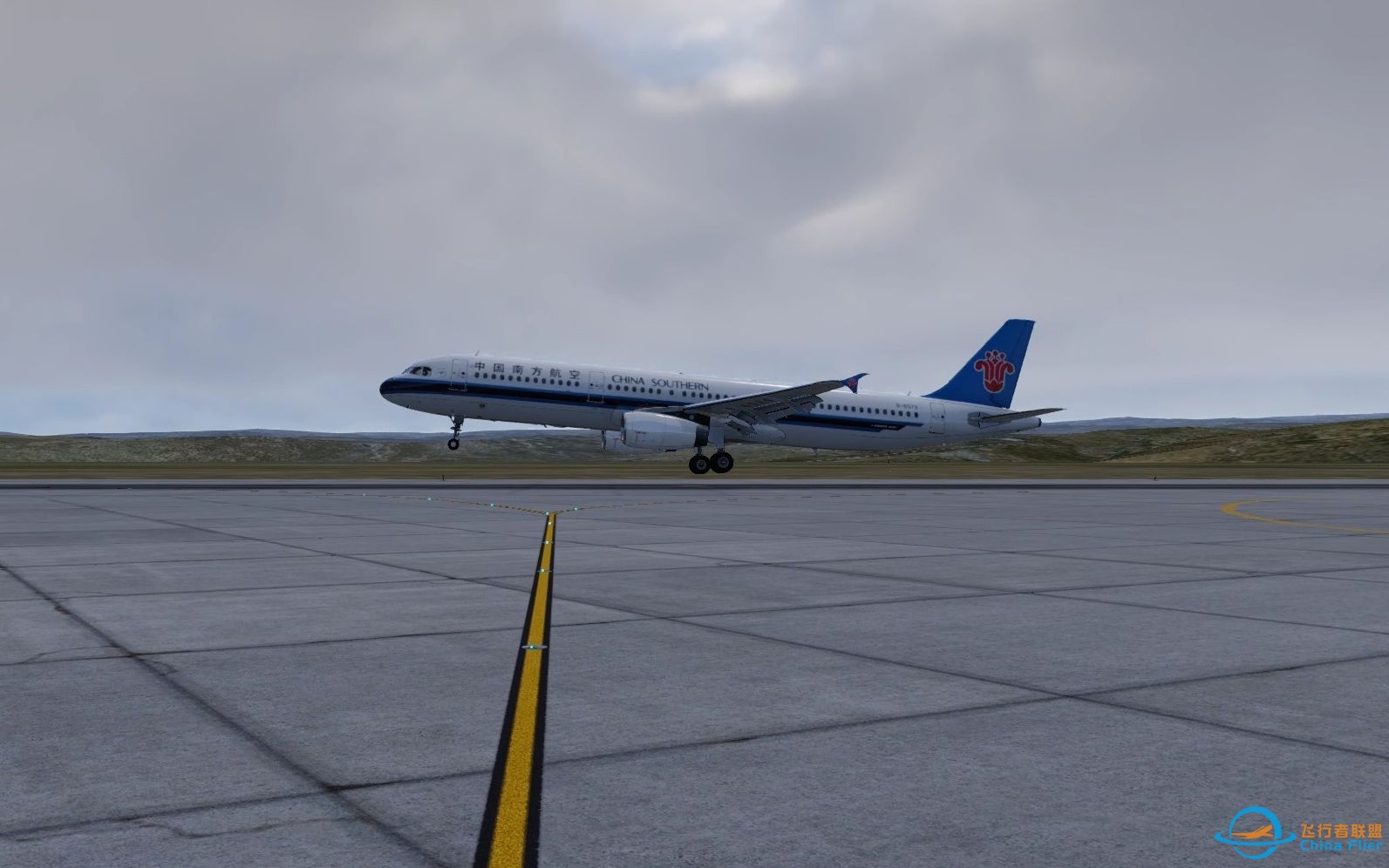 【Xplane12】Toliss A321落地银川河东03-4407 