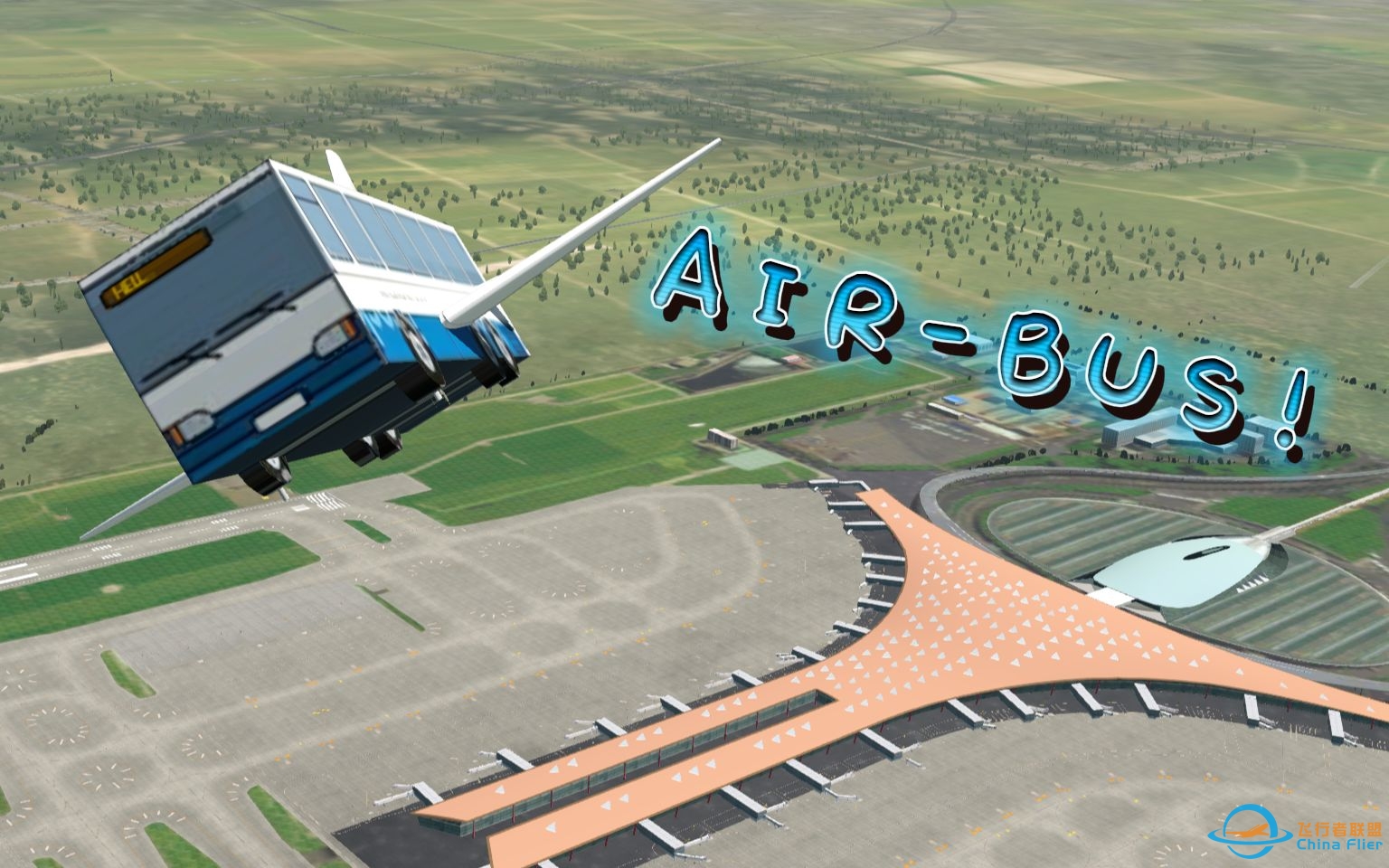 【XPLANE11】 Airbus=Air+bus？？？-9542 