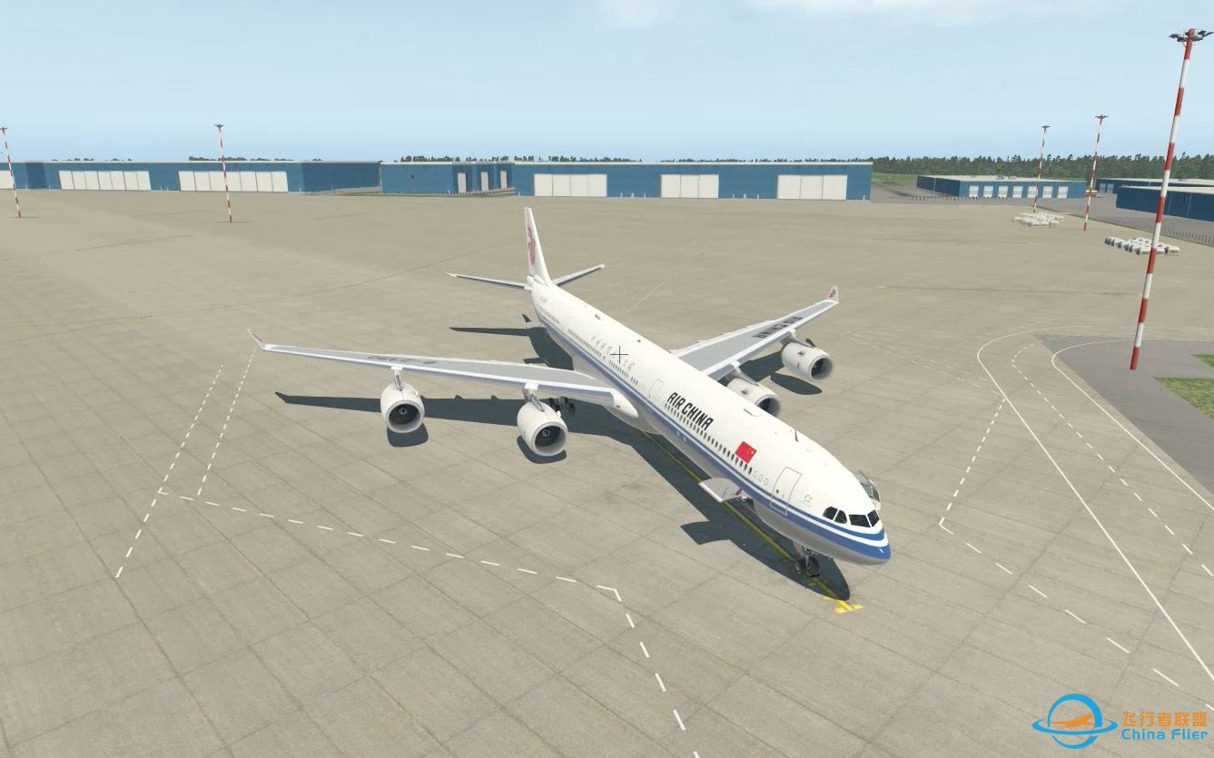 x-plane11  ToLiss   A340-642   RJAA-RCTP-705 