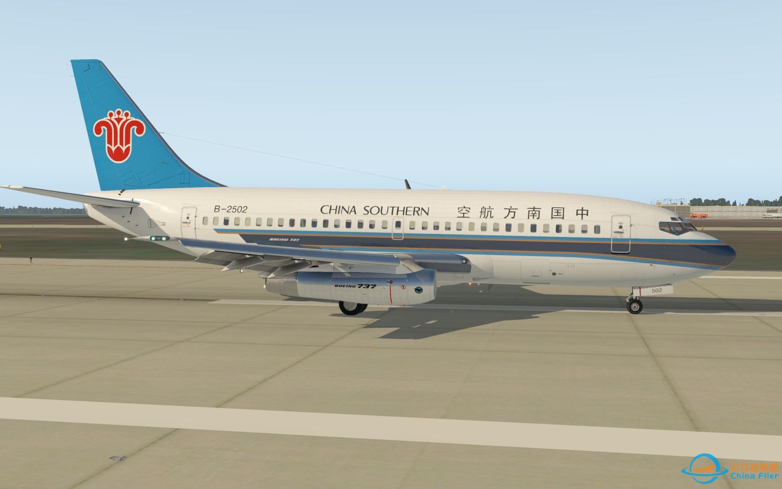 [XPLANE]新入手的FJS732之夏姬八飞-2738 