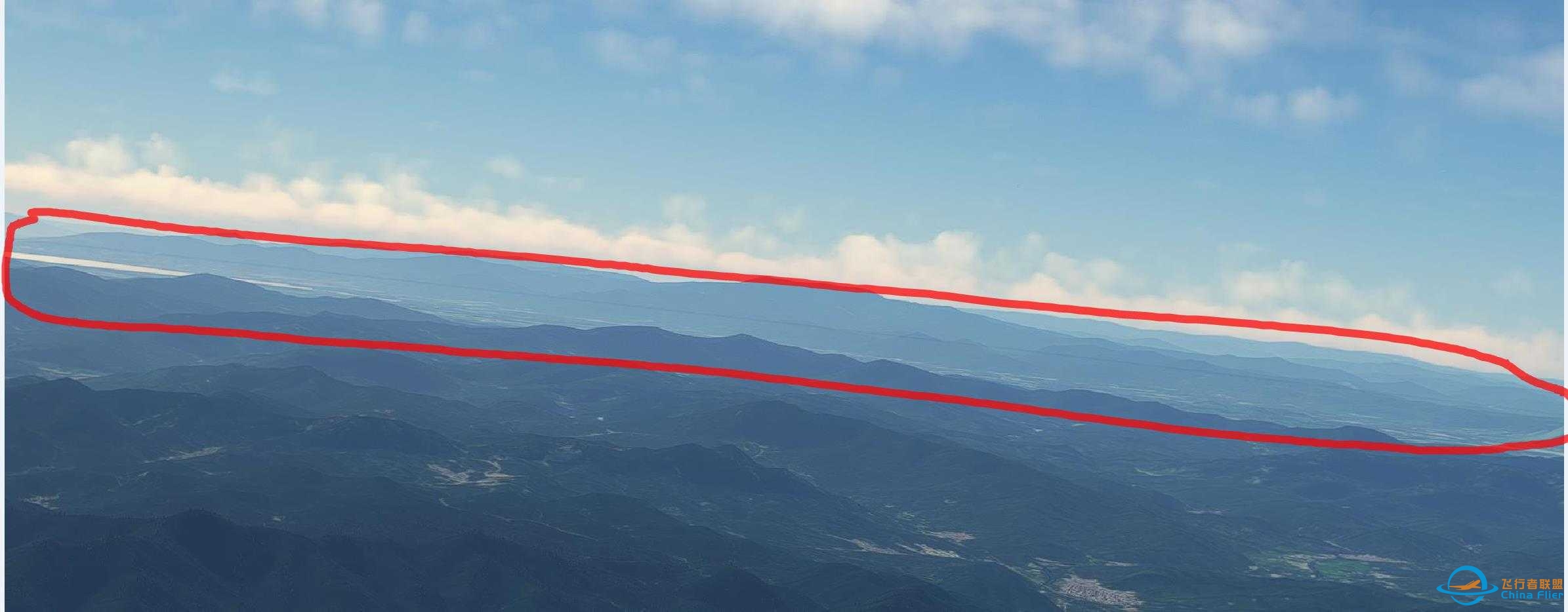 MSFS2020地平线透明横线-6782 
