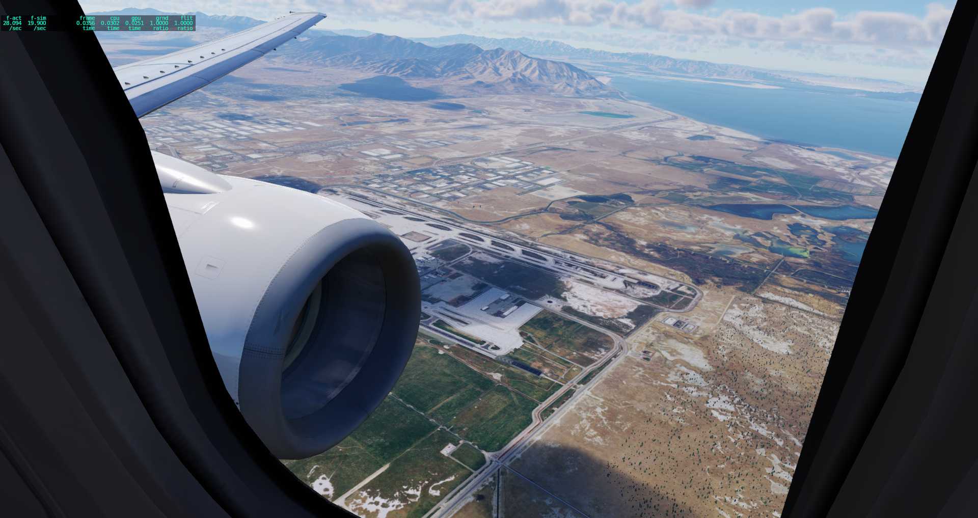 XP12  KSLC-KDEN-KTEX-KLAS-6402 