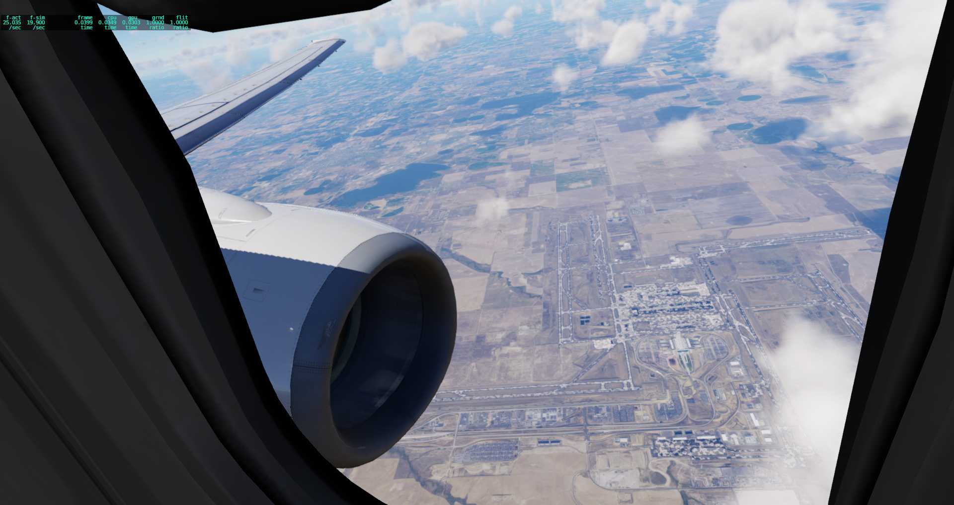 XP12  KSLC-KDEN-KTEX-KLAS-3472 