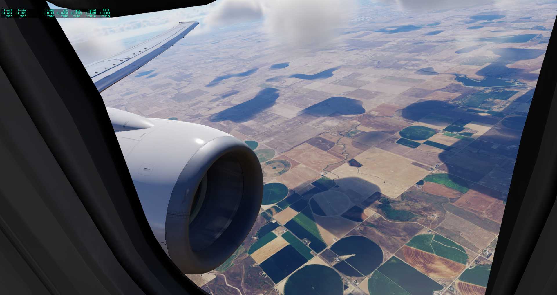XP12  KSLC-KDEN-KTEX-KLAS-3244 