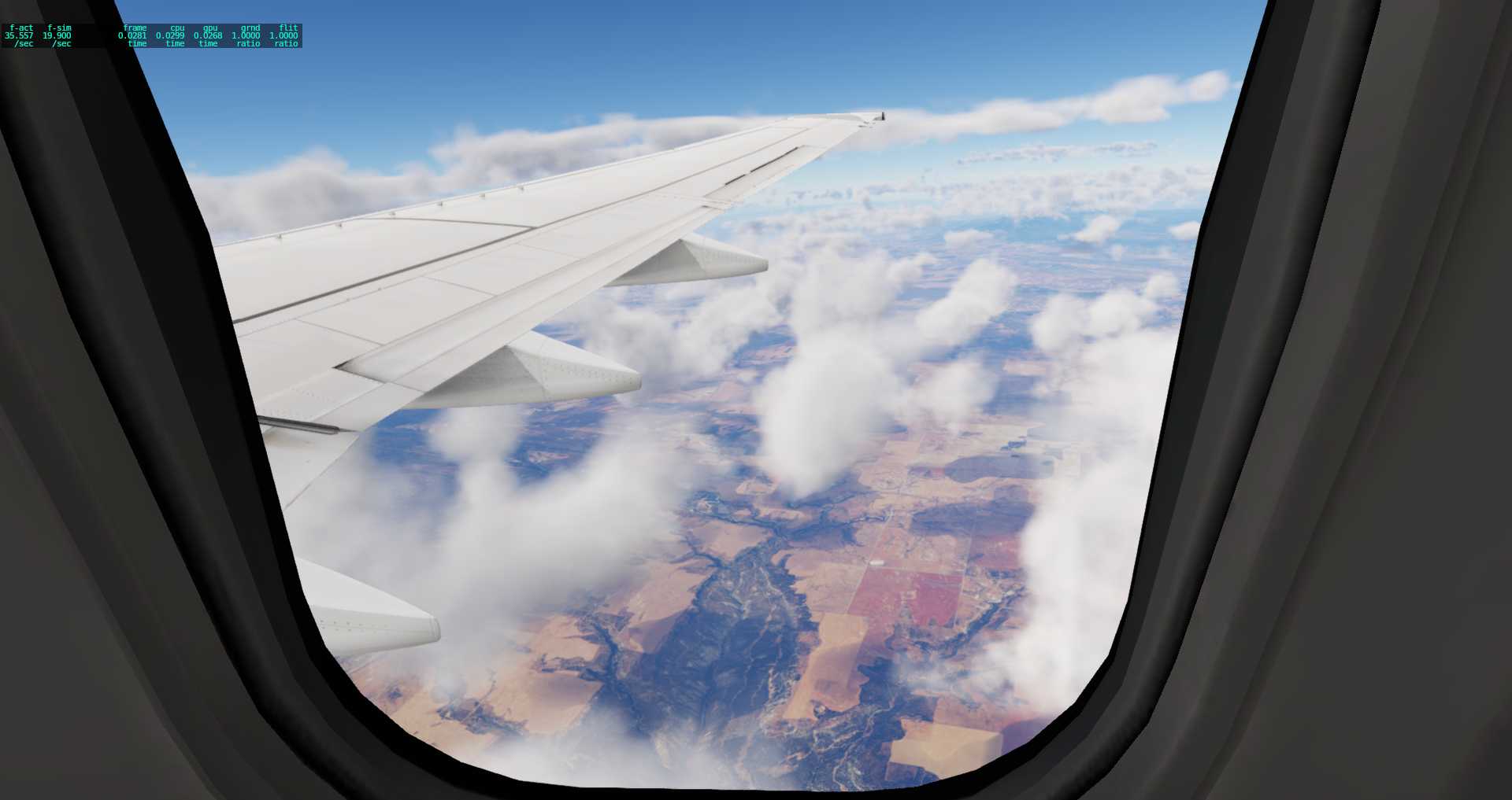 XP12  KSLC-KDEN-KTEX-KLAS-2263 