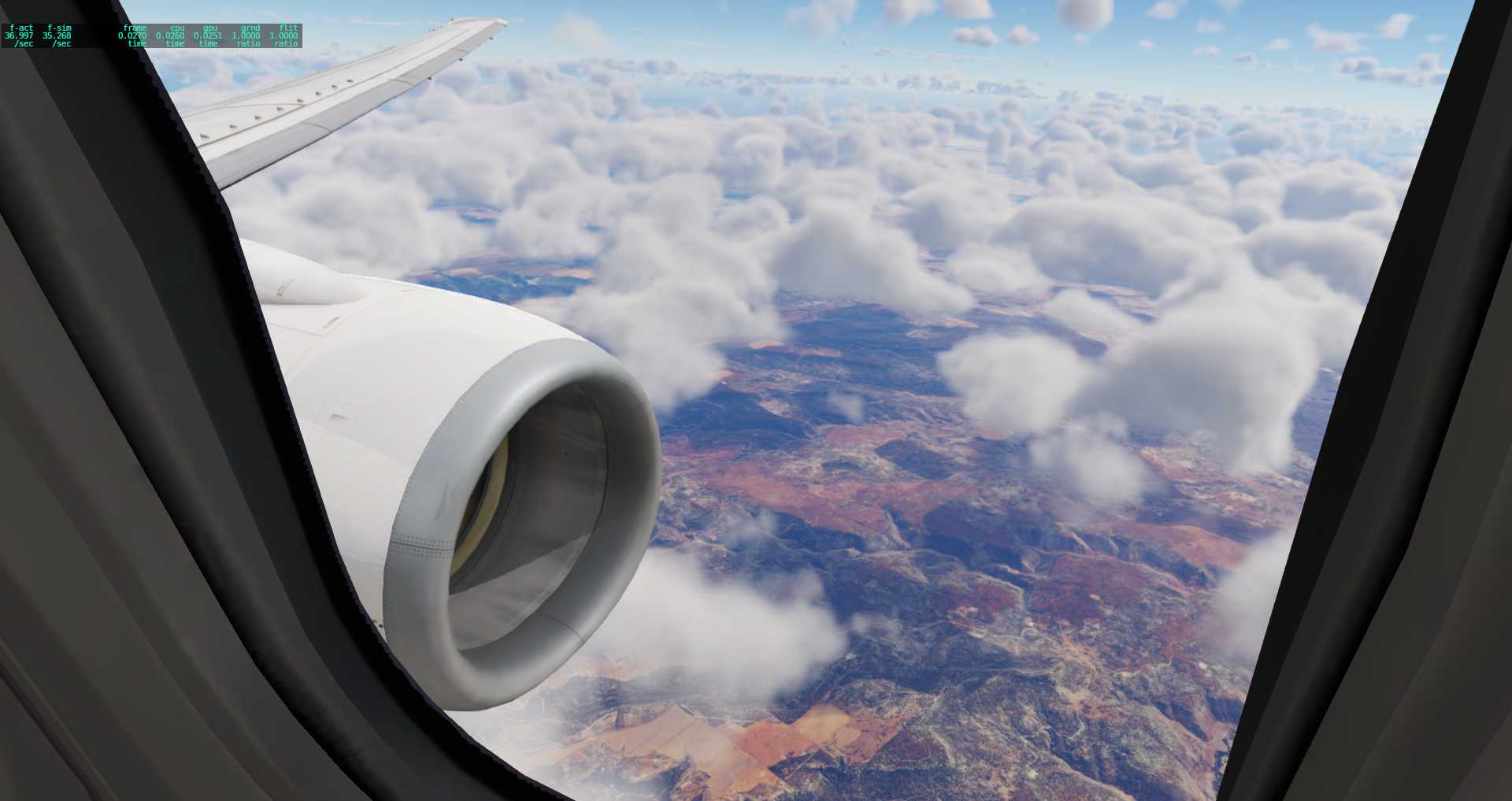 XP12  KSLC-KDEN-KTEX-KLAS-1290 