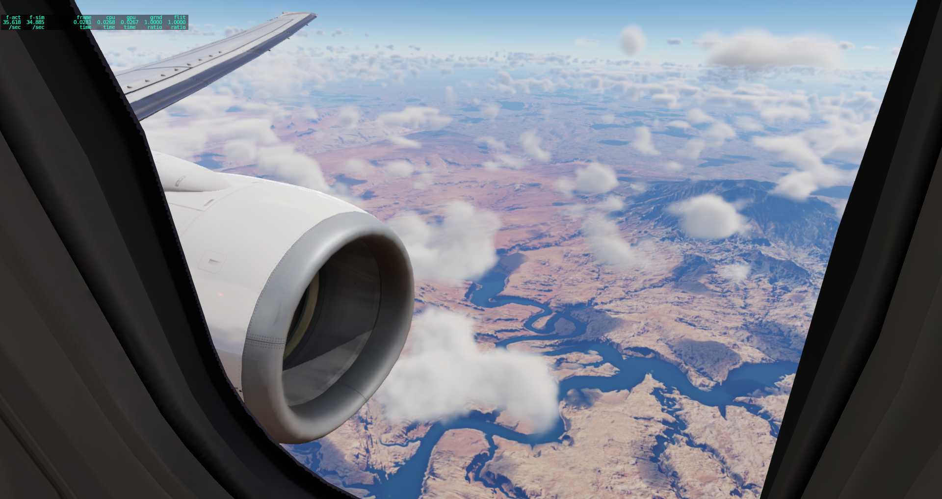 XP12  KSLC-KDEN-KTEX-KLAS-7573 
