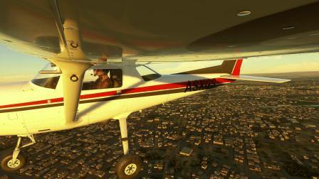 去看埃及金字塔  To see the pyramids of Egypt--msfs2020 discovery-3375 